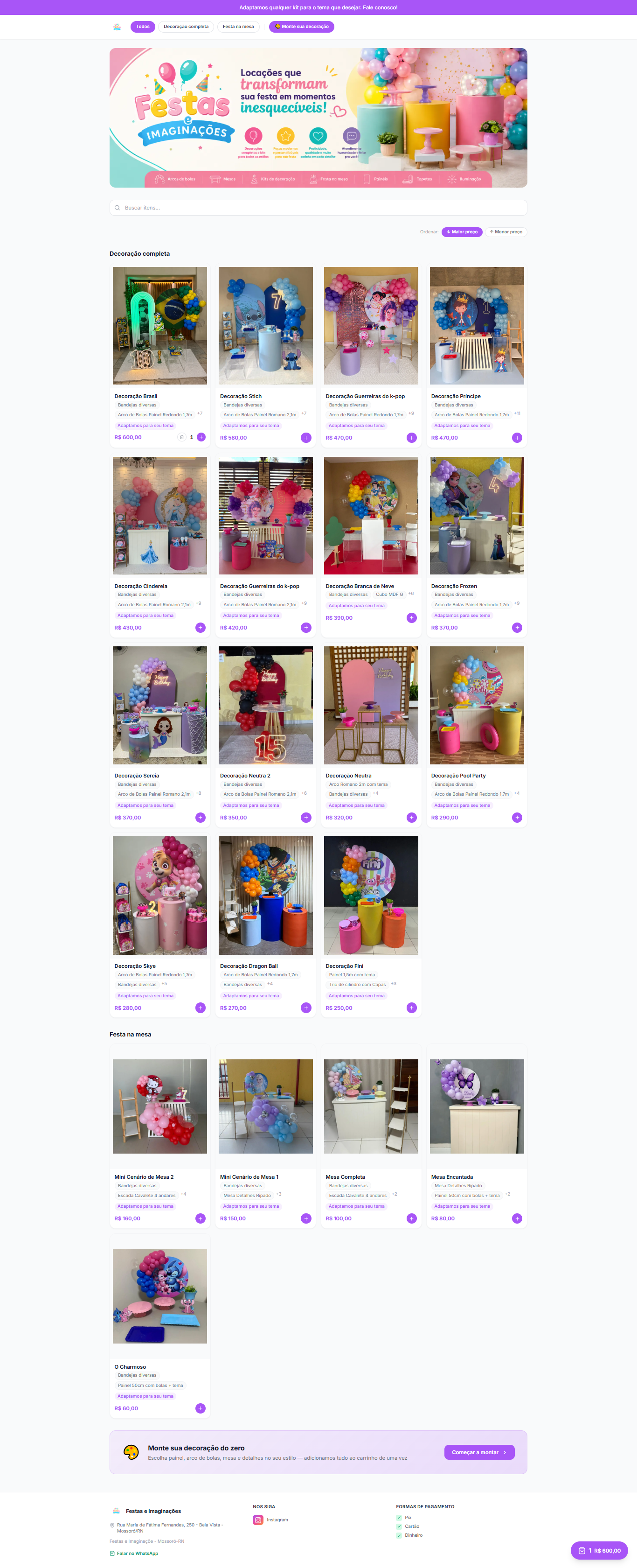 Festas e Imaginações